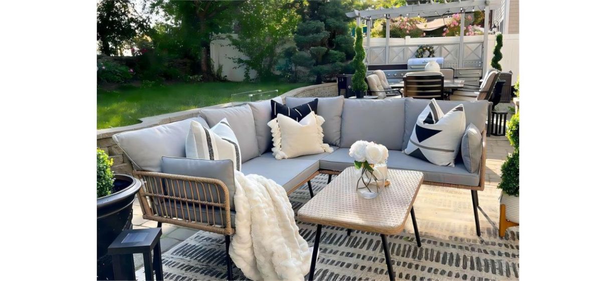 YITAHOME 4 Pieces Patio Furniture Set