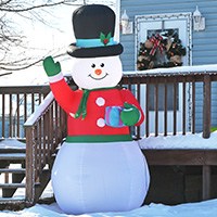 Christmas inflatables