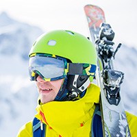 ski googles