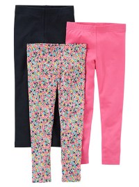 Carter's Baby Girls' 3-Pack Legging