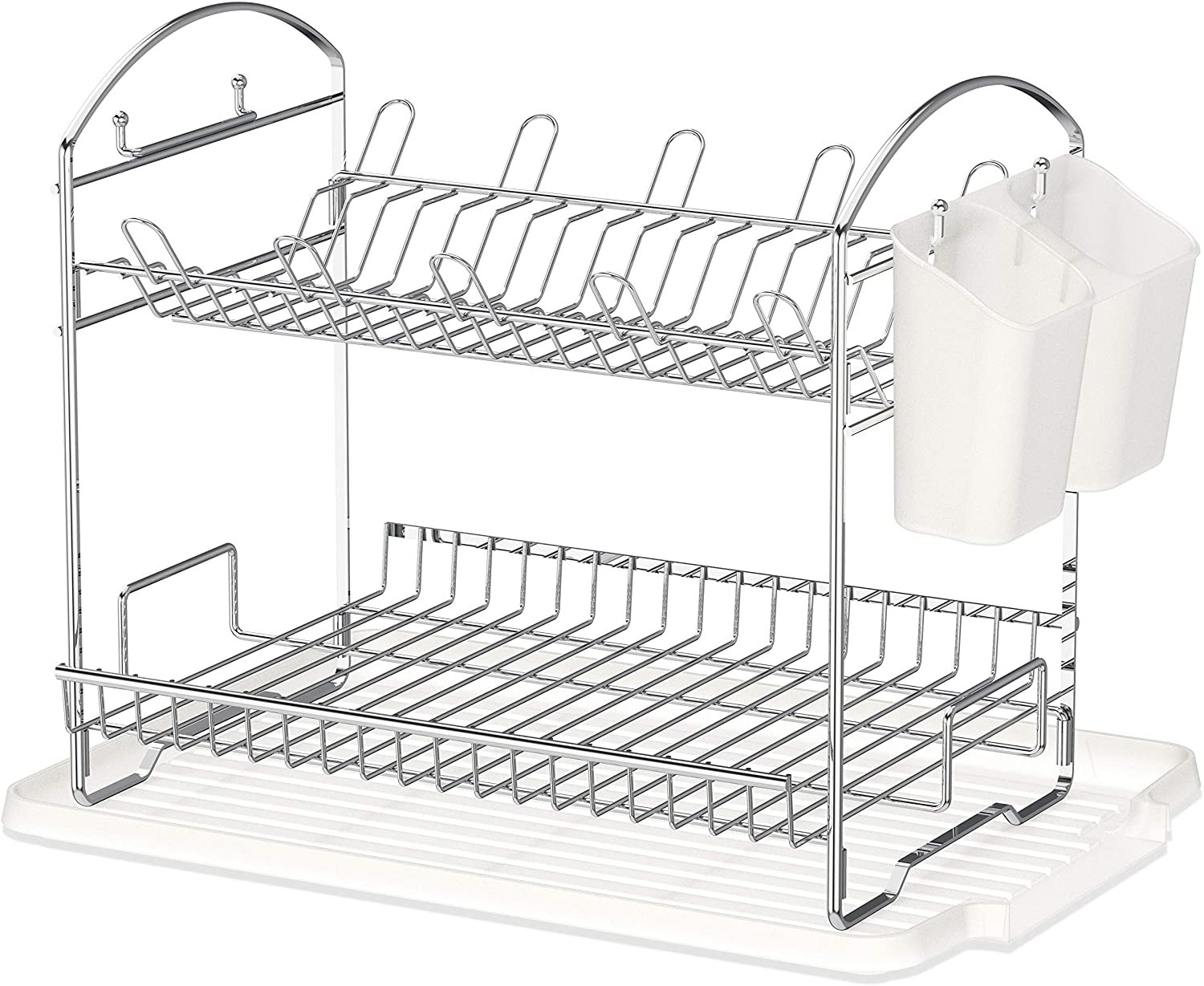 Simple Houseware Two-Tier Dish Rack