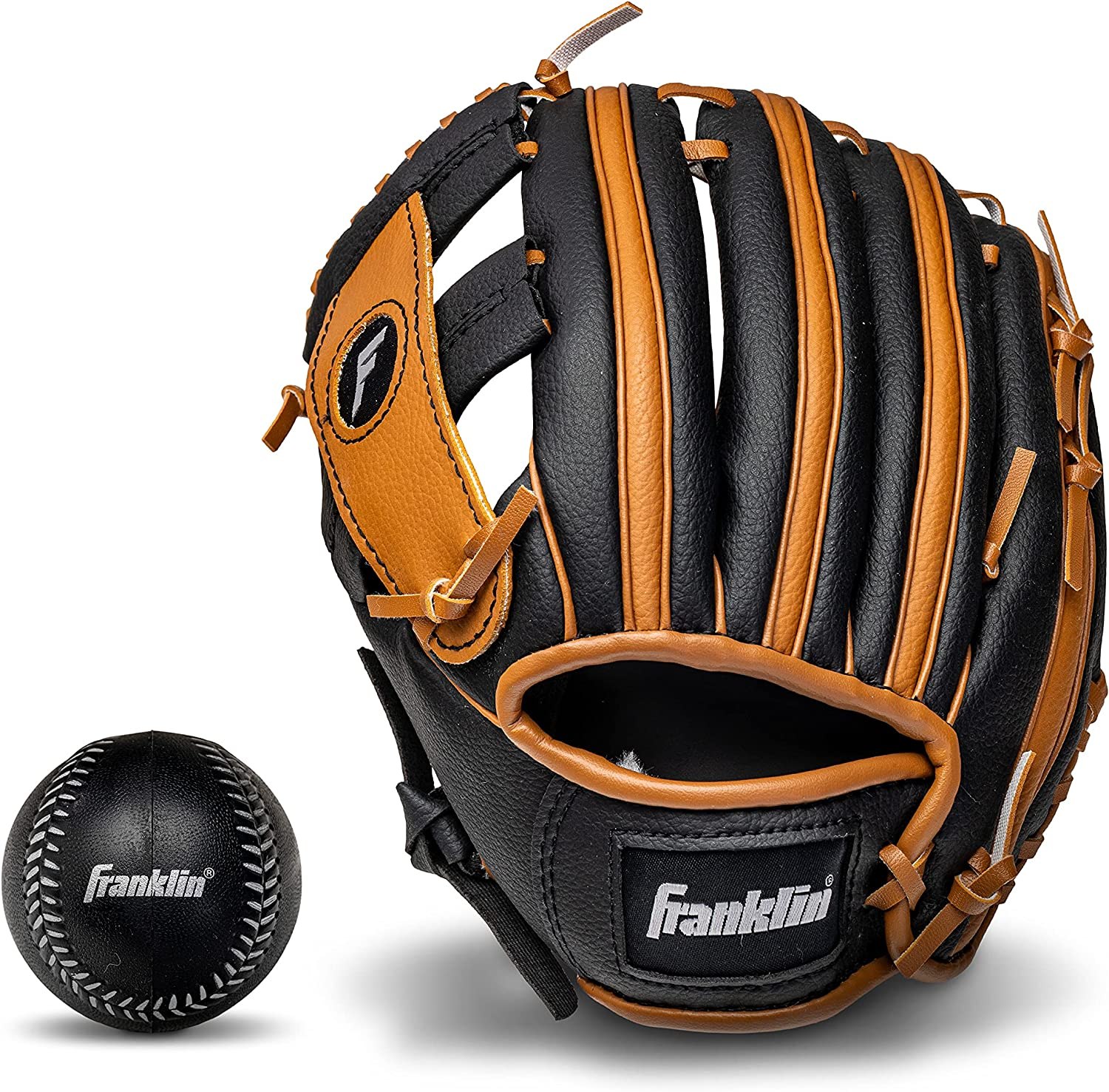 Franklin Sports RTP Youth Tee-Ball Glove + Ball Set