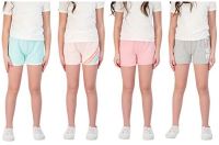 Star Ride Sweet Butterfly 4 PK Girls Athletic Shorts
