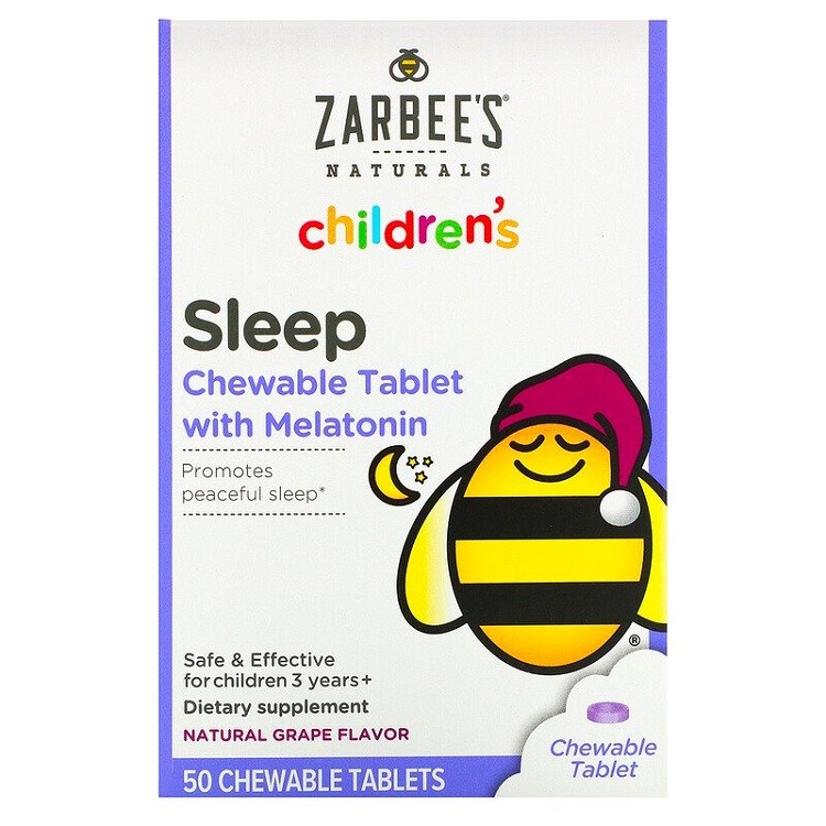 Zarabee's Naturals Children's Sleep with Melatonin Supplement