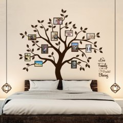 Timber Artbox Family Tree Wall Decor