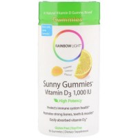 Rainbow Light Sunny Gummies 1000 IU Vitamin D3