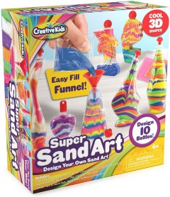 Creative Kids Super Sand Art and Crafts Activity Kit for Kids