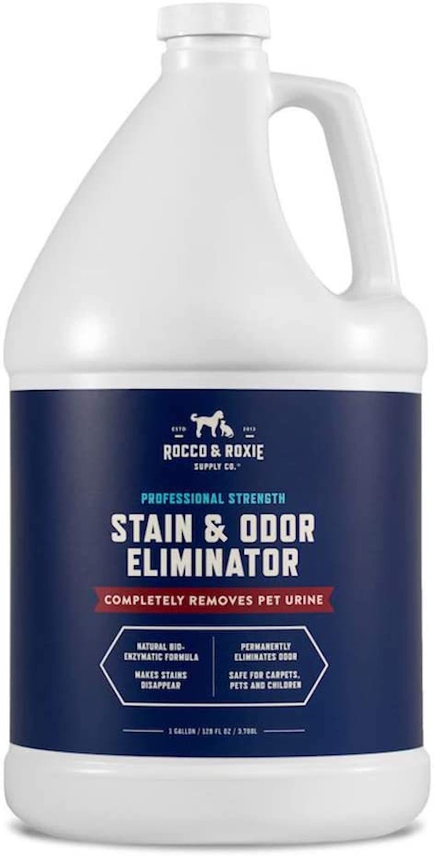 Rocco &amp; Roxie Supply Co. Professional Strength Enzyme-Powered Stain &amp; Odor Eliminator, 1 gal.