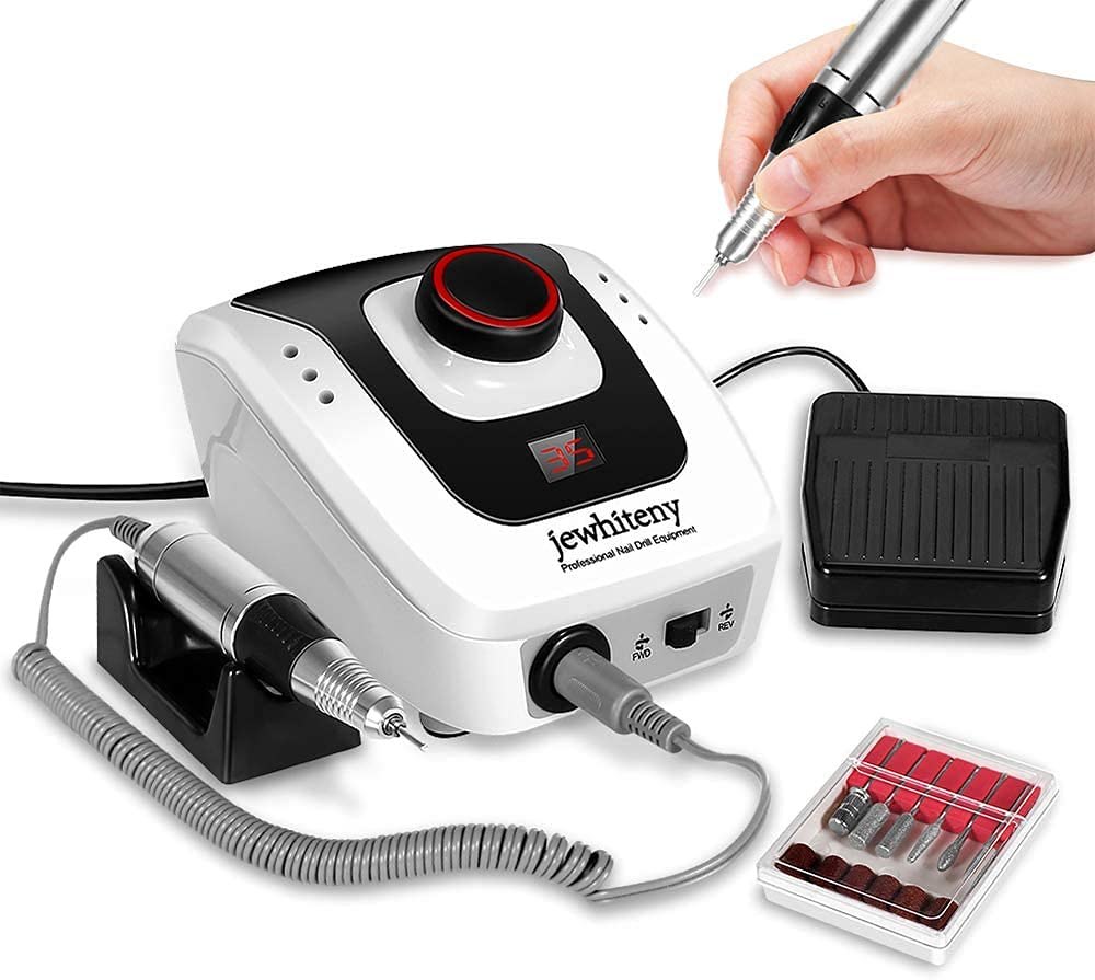 JEWHITENY Professional Nail Drill Machine