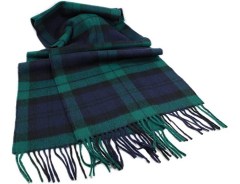 Biddy Murphy Tartan Irish Wool Scarf