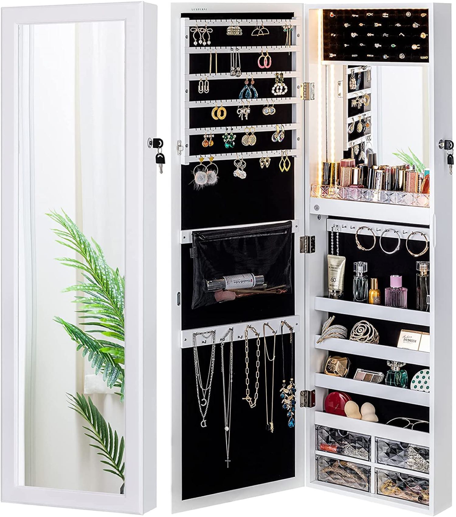 5 Best Wall Mount Jewelry Armoires Mar. 2024 BestReviews