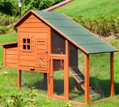 Merax Chicken Coop Wooden House