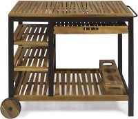 Christopher Knight Home Ishtar Outdoor Bar Cart