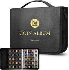 GWCASE Store Coin Collection Book and Storage Case