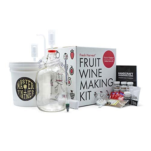 Master Vinter Fresh Harvest Small Batch Fruit Wine Making Kit