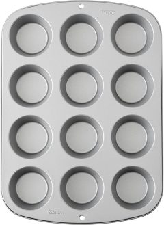 Wilton Perfect Results Nonstick 12-Cup Muffin Pan