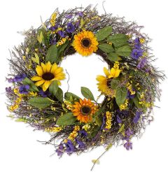 DII Decorative Seasonal Wreath