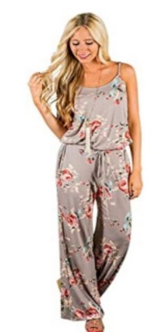 AMiERY Floral Printed Jumpsuit