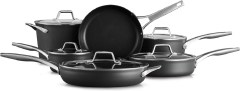 Calphalon Premier 11-Piece Hard-Anodized Nonstick Cookware Set