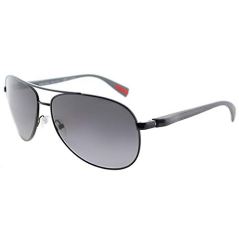 Prada Men's Black Aviators