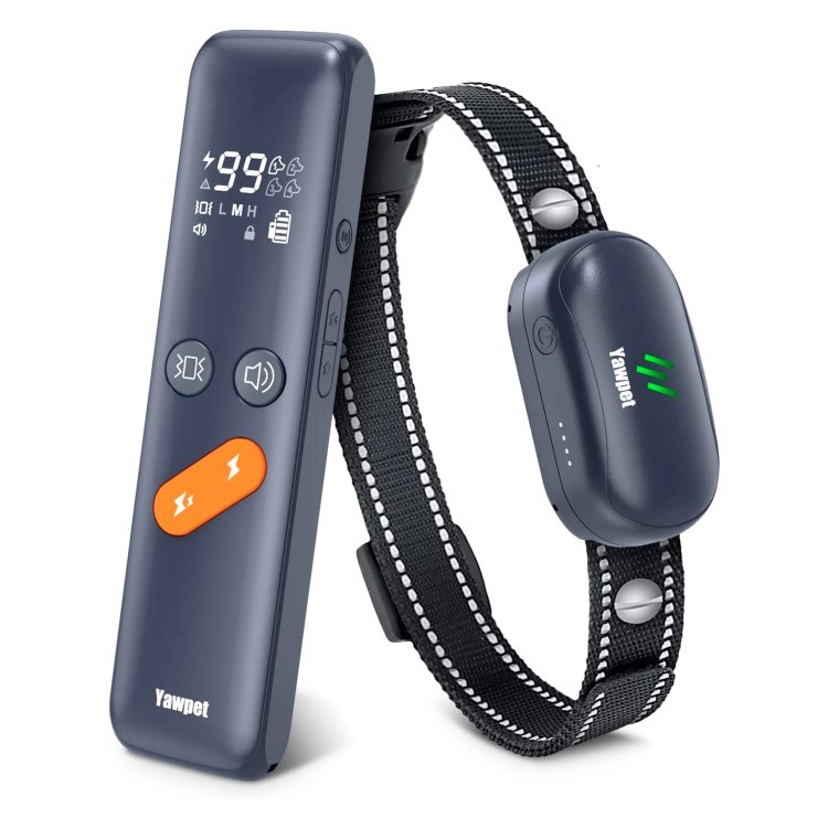 Yawpet Rechargeable Barking Collar for Small and Large Dogs with Remote