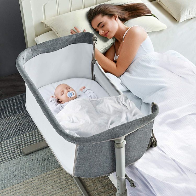 RONBEI Baby Bedside Bassinet