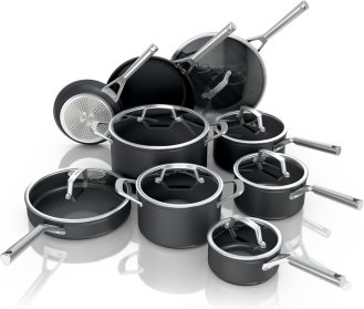 Ninja Ninja Cookware Ninja NeverStick Professional 16-Piece Pots and Pans Set