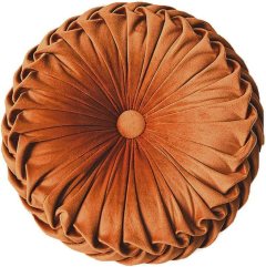 Teieas Round Pleated Throw Pillow