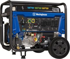 Westinghouse Outdoor Power Equipment 14500 Peak Watt Tri-Fuel Home Backup Portable Generator