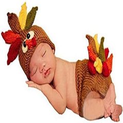 Pinbo Baby Turkey Crochet Costume