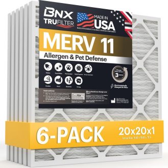 BNX TruFilter MERV 11 Allergen &amp; Pet Defense