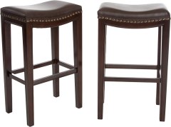 Christopher Knight Home Jaedan Backless Brown Stools