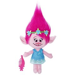 DreamWorks Trolls Poppy Talking Troll Plush Doll