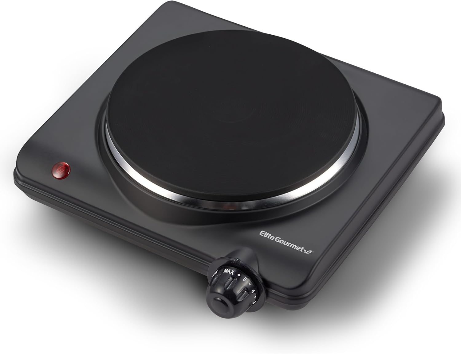 Elite Gourmet ESB-301BF# Countertop Single Cast Iron Burner