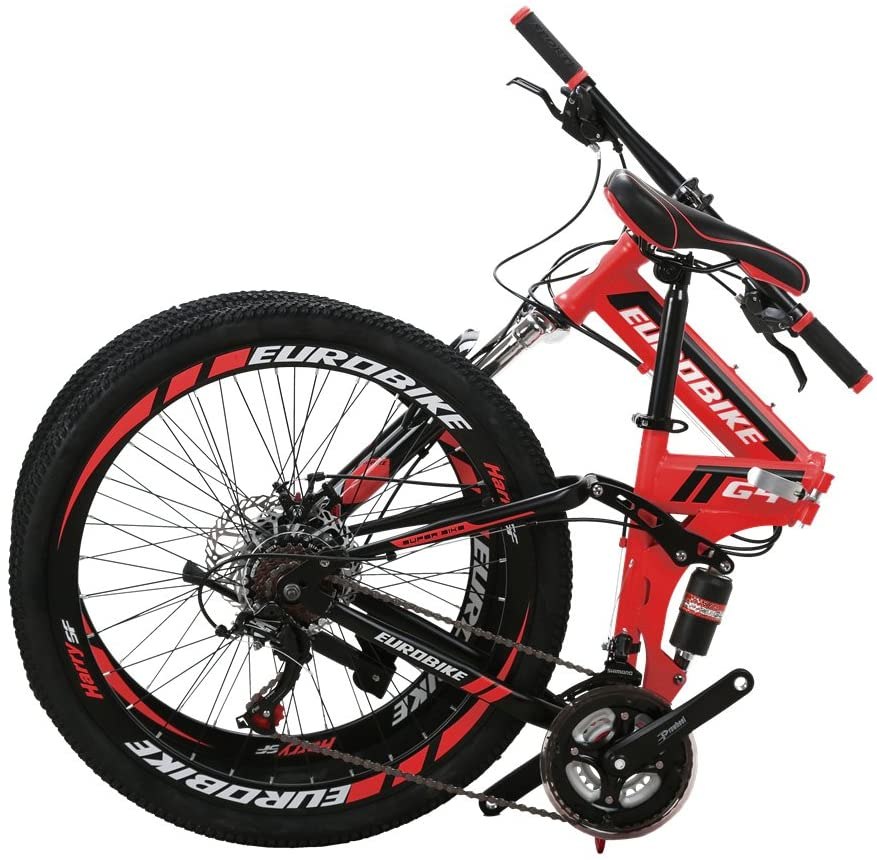 Eurobike G4 Suspension Folding Bike