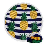 Genovega Round Beach Towel Blanket