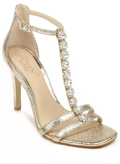 Jewel Badgley Mischka Farida Evening Sandals