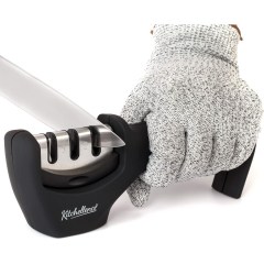 Kitchellence  Three-Stage Knife Sharpener