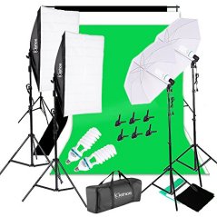 Kshioe Photography Video Studio Lighting Kit