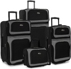 U.S. Traveler New Yorker 4-piece Luggage Set