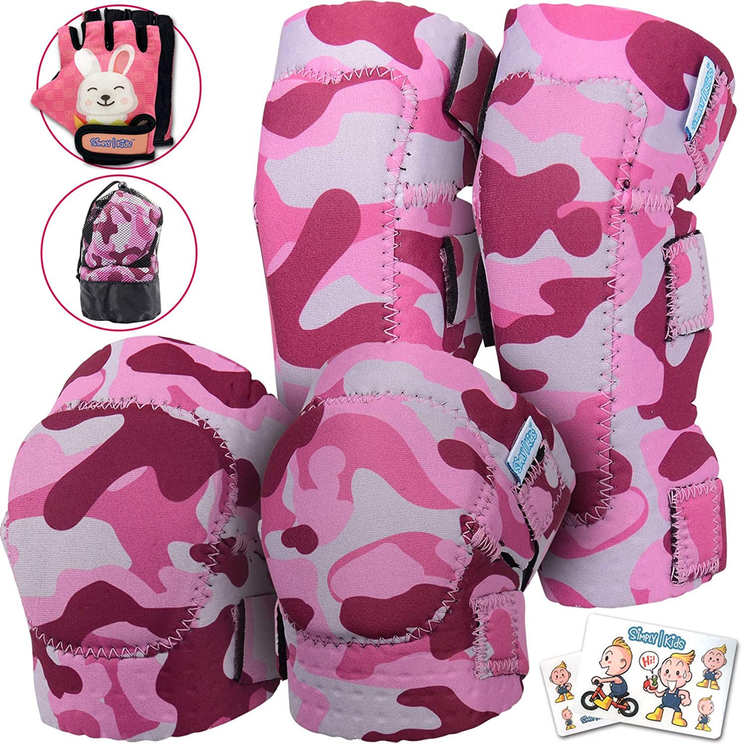 Simply Kids Knee &amp; Elbow Pad Set
