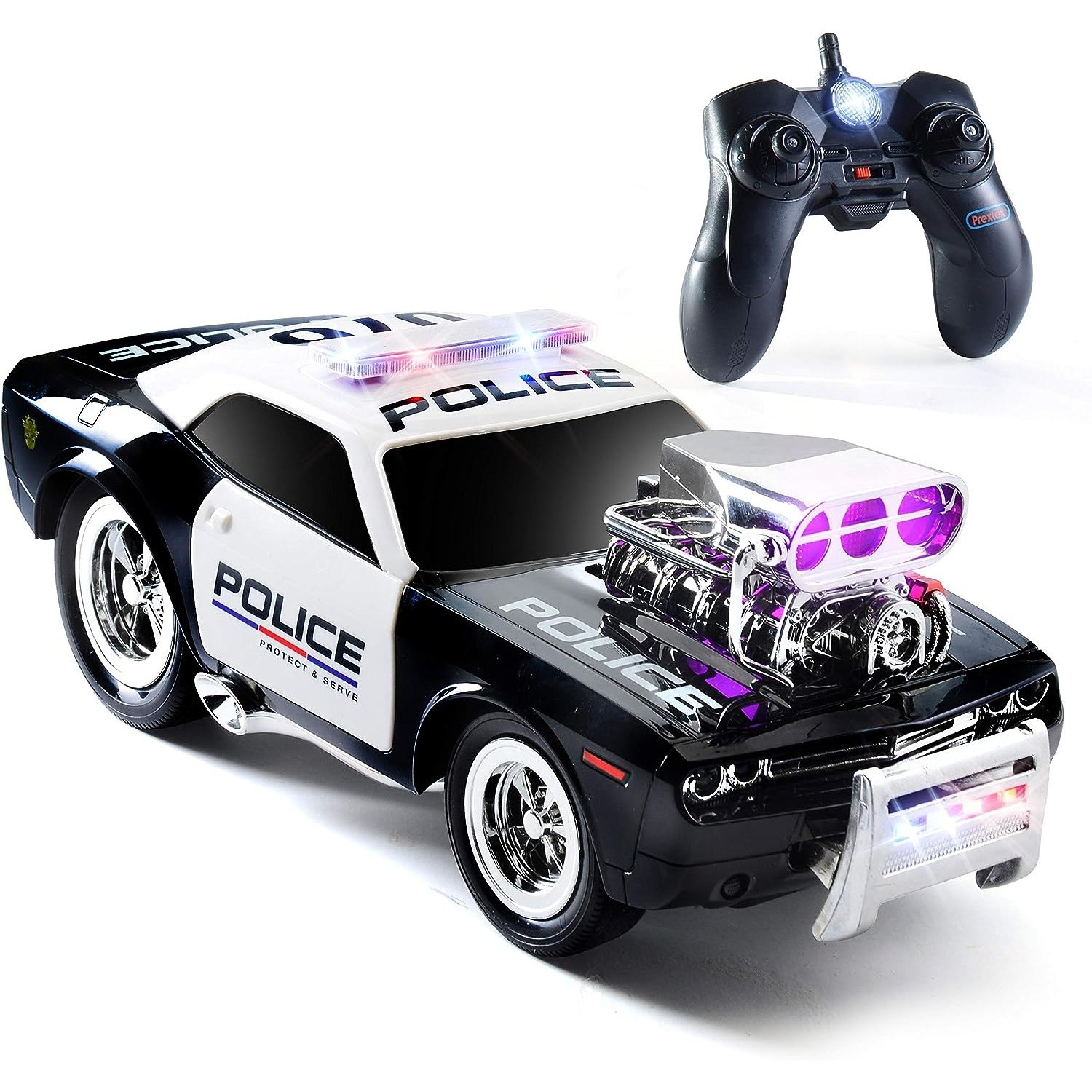Prextex RC Police Car