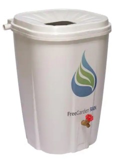 FreeGarden RAIN 55-Gallon Rain Barrel with Brass Spigot