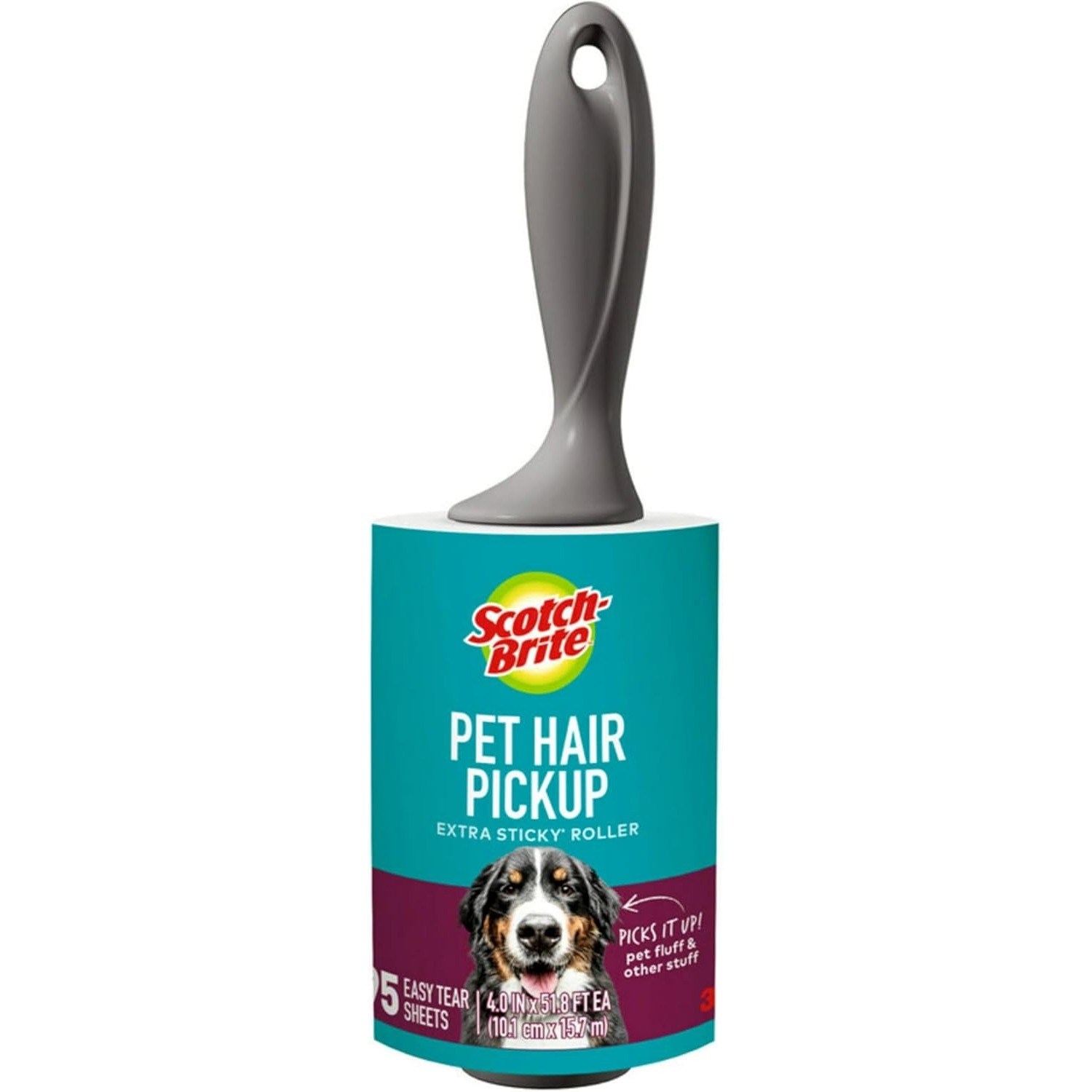 Scotch-Brite Pet Hair Pickup Extra Sticky Roller