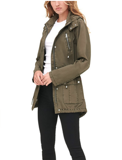 Levi's Women's Cotton Hooded Anorak Jacket