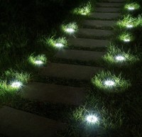 Solplex 12 Pack Solar Ground Lights