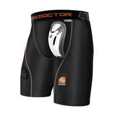 Shock Doctor Core Compression Hockey Shorts with Bio-Flex Cup