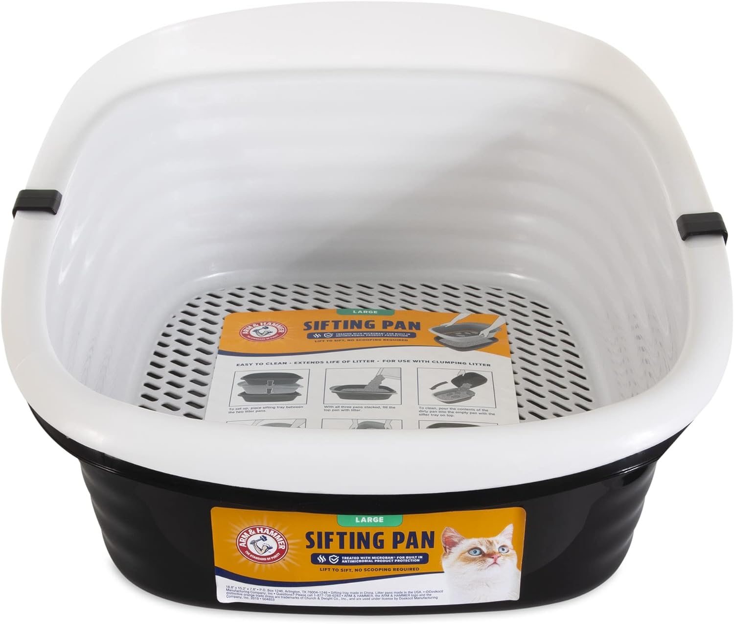 Arm &amp; Hammer Large Sifting Litter Box