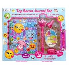 SmitCo LLC Secret Emoji Journal For Girls