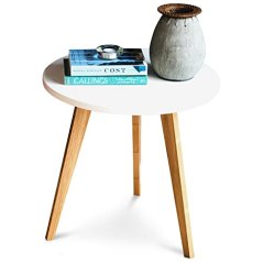 STNDRD. Three Legged Bamboo End Table